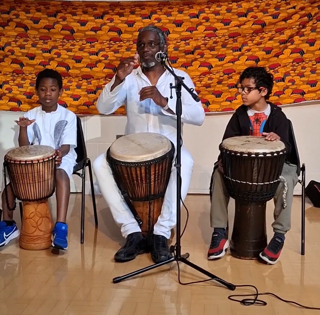 This picture was taken in York celebrating Africa Day in York.